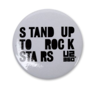 U2 Stand up to rockstars